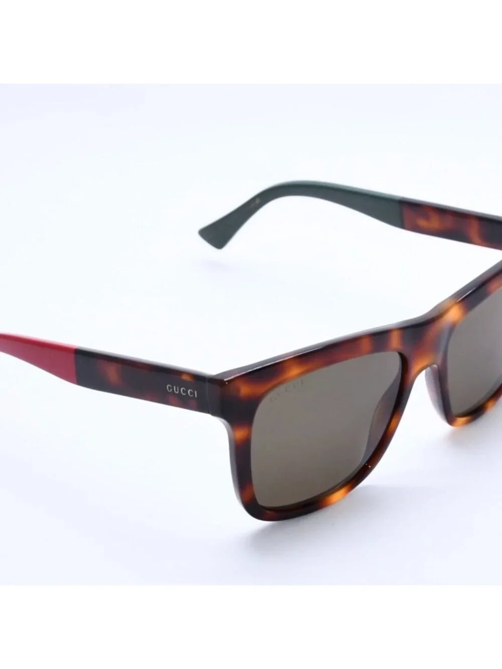 Gucci Sunglasses Brown Red Green Eyewear